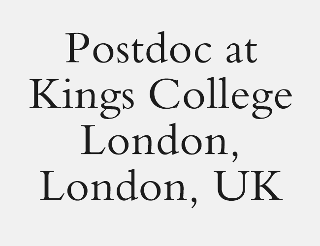 Kings College London, London, UK